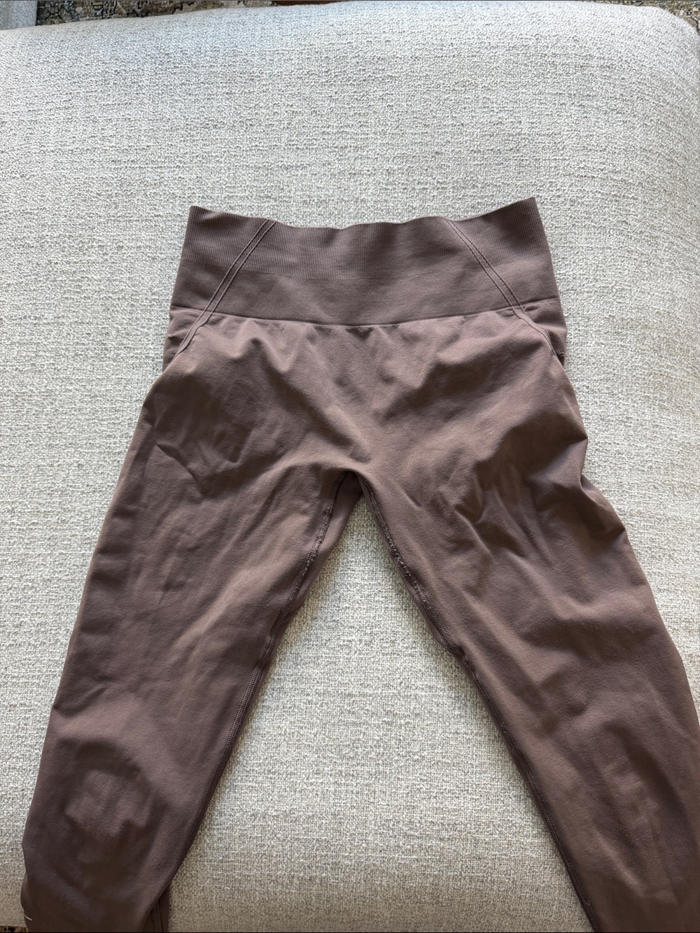 Oner Active womens Leggings — Stretchy High-Waist vintage purple one small tear
